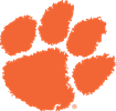 Clemson University Tiger Paw Logo